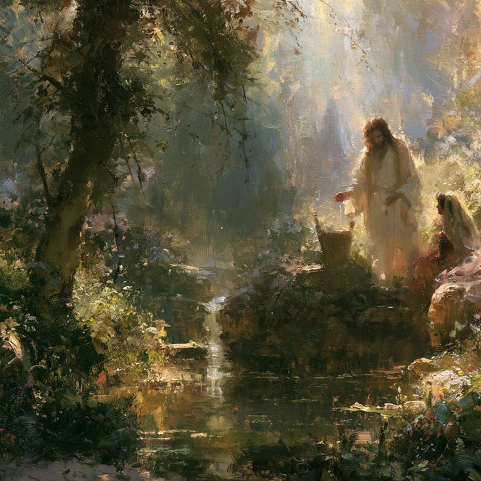 At the Well — Fine Art Print