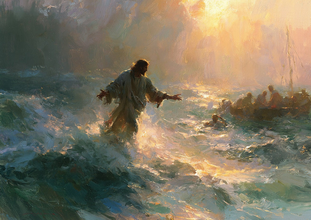 Master, the Tempest Is Raging — Fine Art Print