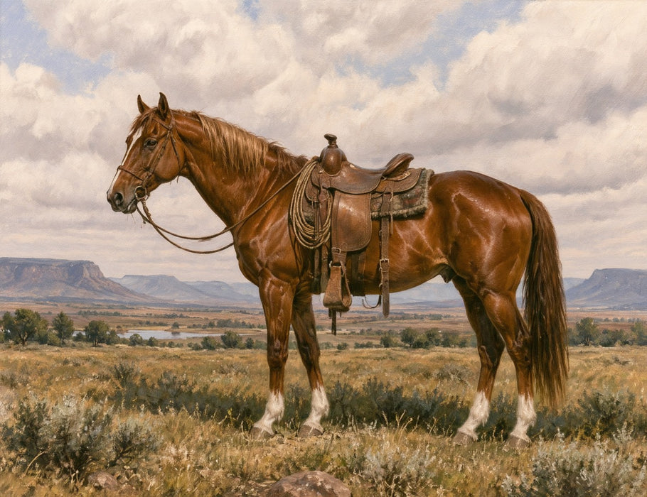 The Ranch Horse — Fine Art Print